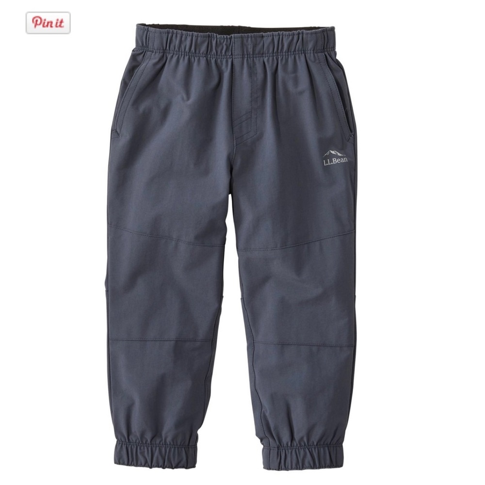 LL Bean Cresta Hiking Joggers Toddler Pants - 3T Blue